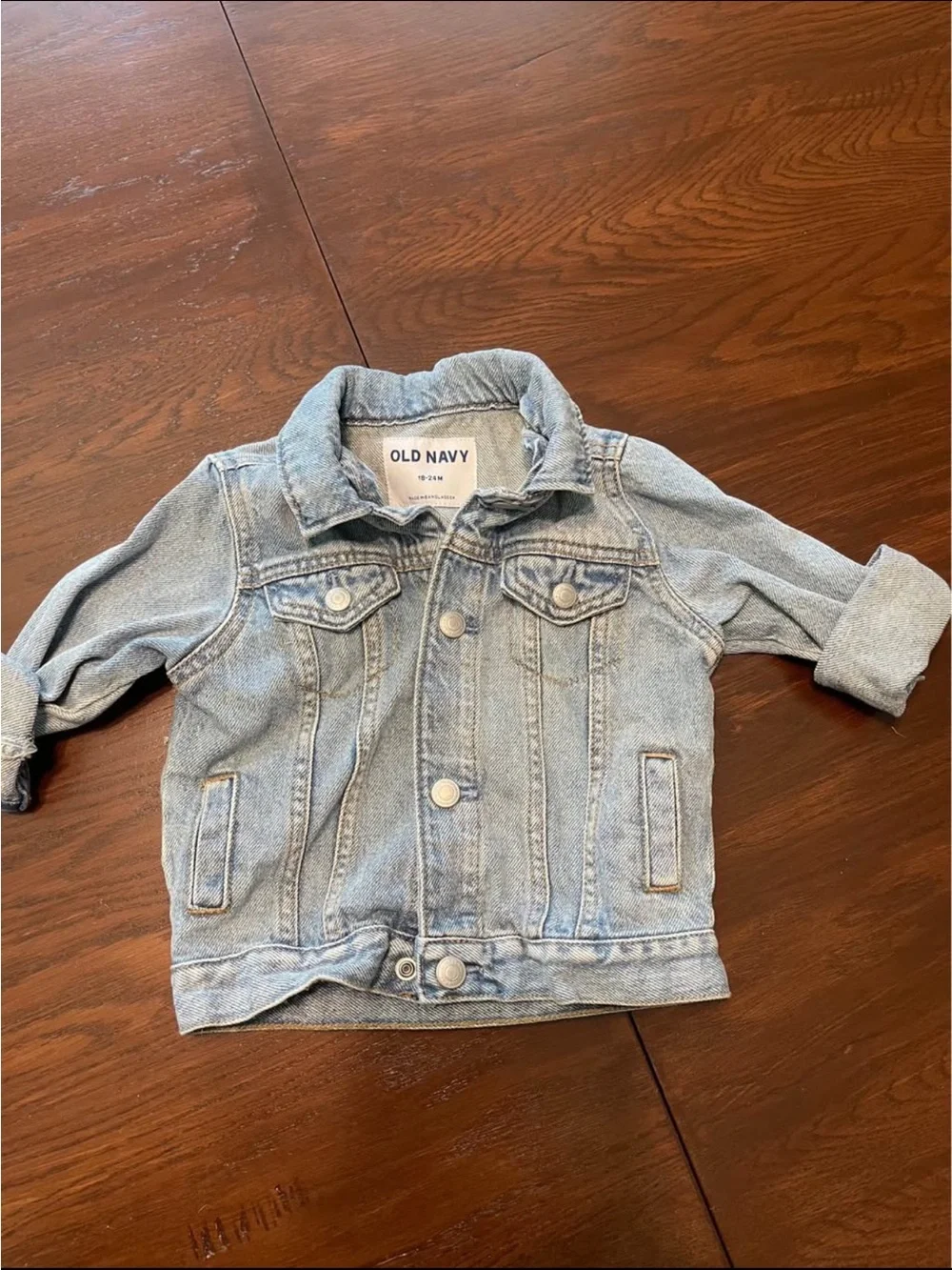 Old Navy Light Blue Kids Denim Jacket